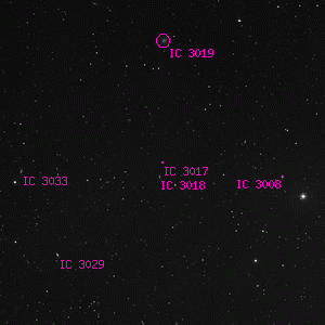 DSS image of IC 3017