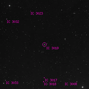 DSS image of IC 3019
