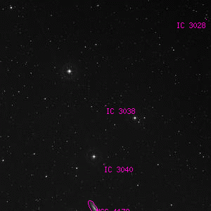 DSS image of IC 3038
