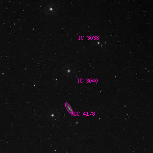 DSS image of IC 3040