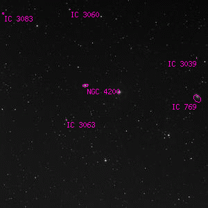 DSS image of IC 3055