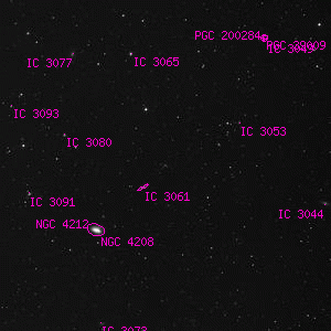 DSS image of IC 3058