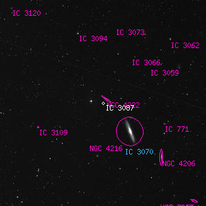 DSS image of IC 3087