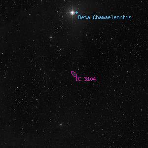 DSS image of IC 3104