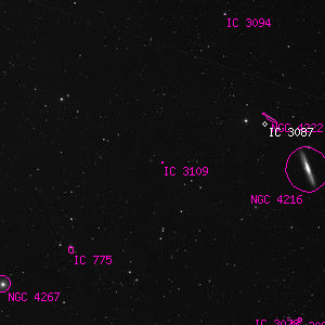 DSS image of IC 3109