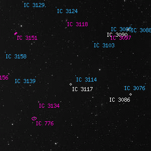 DSS image of IC 3114