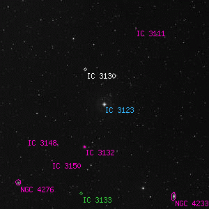DSS image of IC 3123