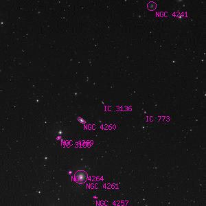 DSS image of IC 3136
