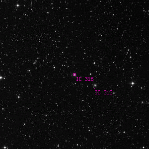 DSS image of IC 316