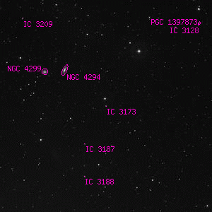 DSS image of IC 3173