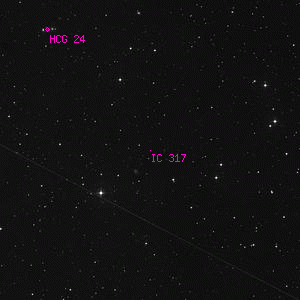 DSS image of IC 317