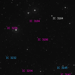 DSS image of IC 3186