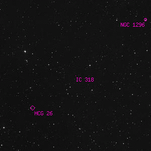 DSS image of IC 318