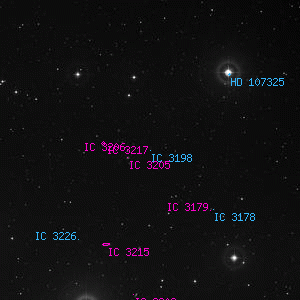 DSS image of IC 3198