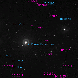 DSS image of IC 3203