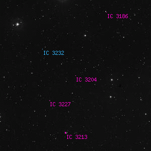 DSS image of IC 3204