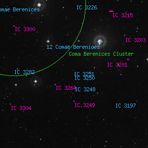 DSS image of IC 3250