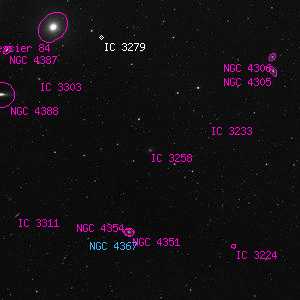DSS image of IC 3258