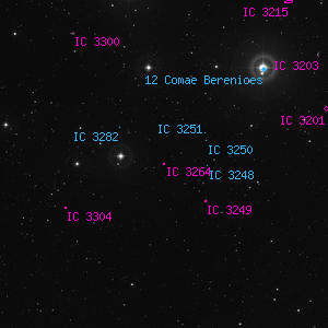 DSS image of IC 3264