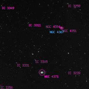 DSS image of IC 3291