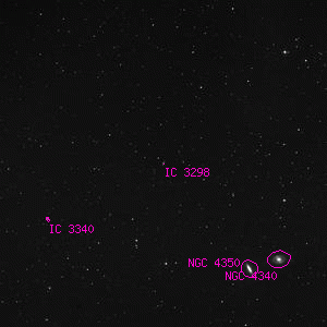 DSS image of IC 3298