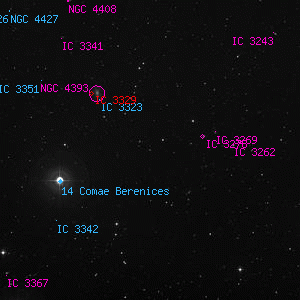 DSS image of IC 3299