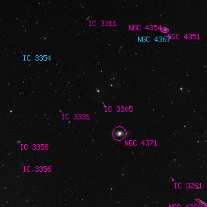 DSS image of IC 3305