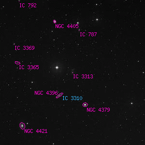 DSS image of IC 3313