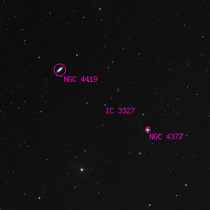 DSS image of IC 3327