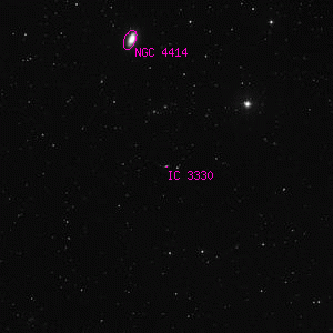 DSS image of IC 3330