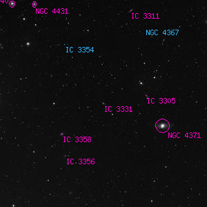 DSS image of IC 3331