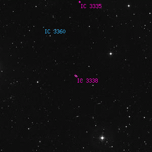 DSS image of IC 3338
