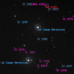 DSS image of IC 3342