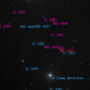 DSS image of IC 3351
