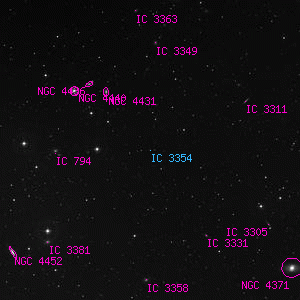 DSS image of IC 3354