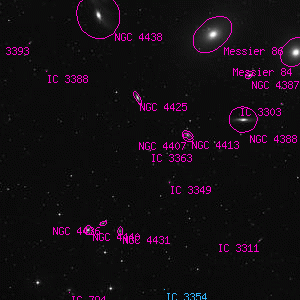DSS image of IC 3363