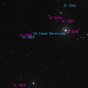 DSS image of IC 3380