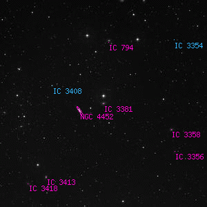 DSS image of IC 3381