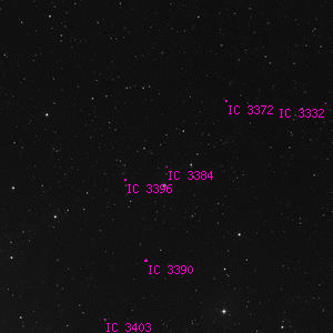 DSS image of IC 3384