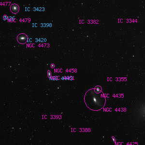 DSS image of IC 3386