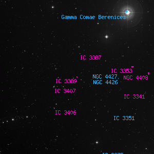 DSS image of IC 3389