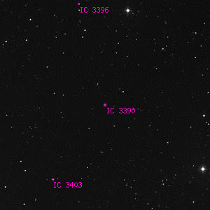 DSS image of IC 3390