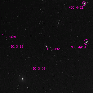 DSS image of IC 3392