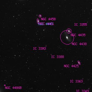 DSS image of IC 3393