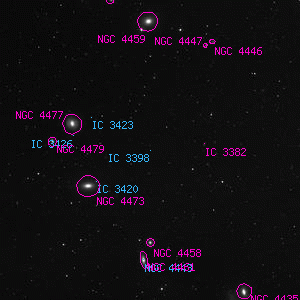 DSS image of IC 3398