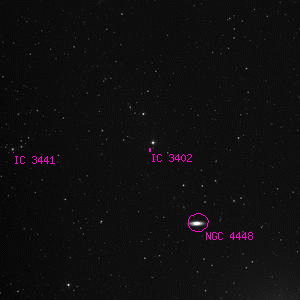 DSS image of IC 3402