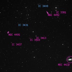 DSS image of IC 3413