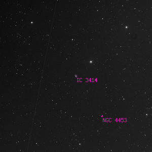 DSS image of IC 3414