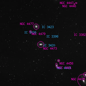 DSS image of IC 3420