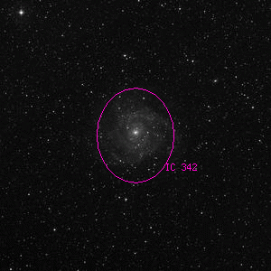 DSS image of IC 342